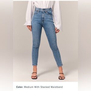 Size 0 Abercrombie & Fitch Curve Love Jeans